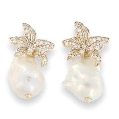Orecchini Domar Gioielli Donna Orecchini perle argento 925 in Argento Cubic Zirconia EPC104920 - EPC104920